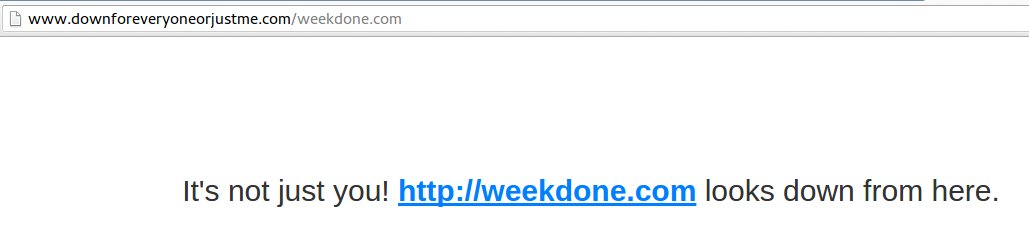 tophere's tweet photo. @weekdone Is the site down? https://t.co/AeOoKLozef