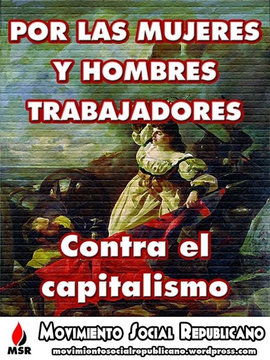 MSR_Huesca's tweet photo. Por las mujeres y hombres trabajadores https://t.co/xccP8IYJtu