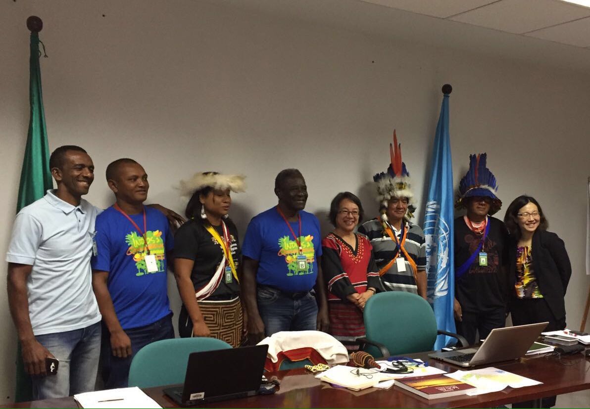 Nesta manhã, lideranças indígenas e quilombolas de Oriximiná reuniram-se com a Relatora especial da ONU