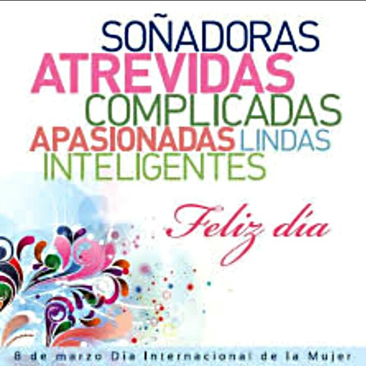 MNievesOrtega's tweet photo. Feliz día chicas!! 
#8Marzo #DiaInternacionalDeLaMujer https://t.co/QiPLBuwXKe