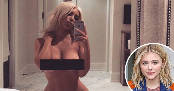 Kim Kardashian fires back at Chloë Grace Moretz & more for dissing her nude...