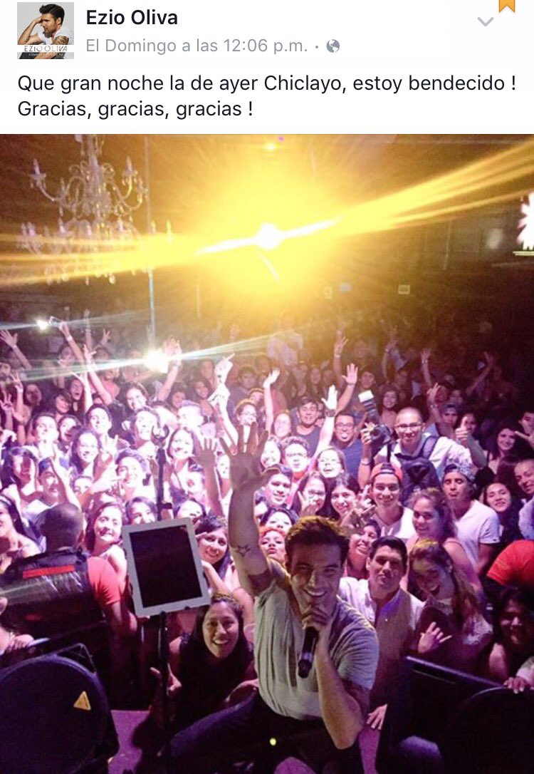 nightdisco1's tweet photo. Excelente noche #eziooliva #siemprehassidotu #nightdisco #nightdisco1 https://t.co/Qk8oWuQgAF