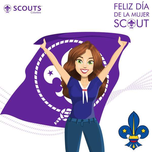 ScoutsColombia's tweet photo. Feliz día a todas nuestras mujeres Scout.
Les llevamos siempre en el corazón. https://t.co/Ad3X3lHOry