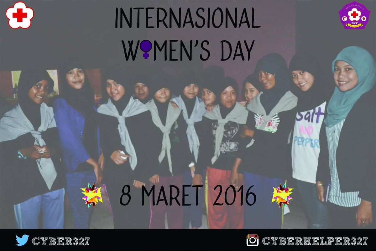 Internasional Women's Day 

#InternationalWomensDay 
#WomensDay 
#8maret2016
#perempuanCyberHelper327