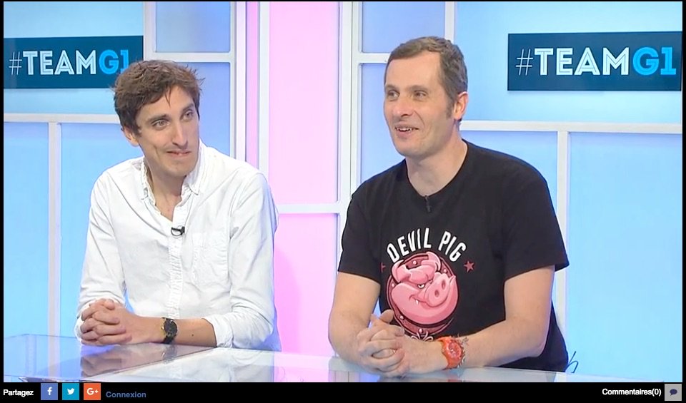 Devil_Pig_Games's tweet photo. Sur #GAMEONE, lors de #TeamG1 Marcus porte un splendide Devil Pig Games !
YEAHHHH !! #DevilPigGames #Marcuszeboulet https://t.co/o6rlOHwCf0