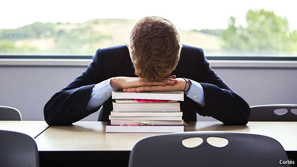 Girls outdo boys at school and university - and the gap is widening #InternationalWomensDay econ.st/1YrovD7