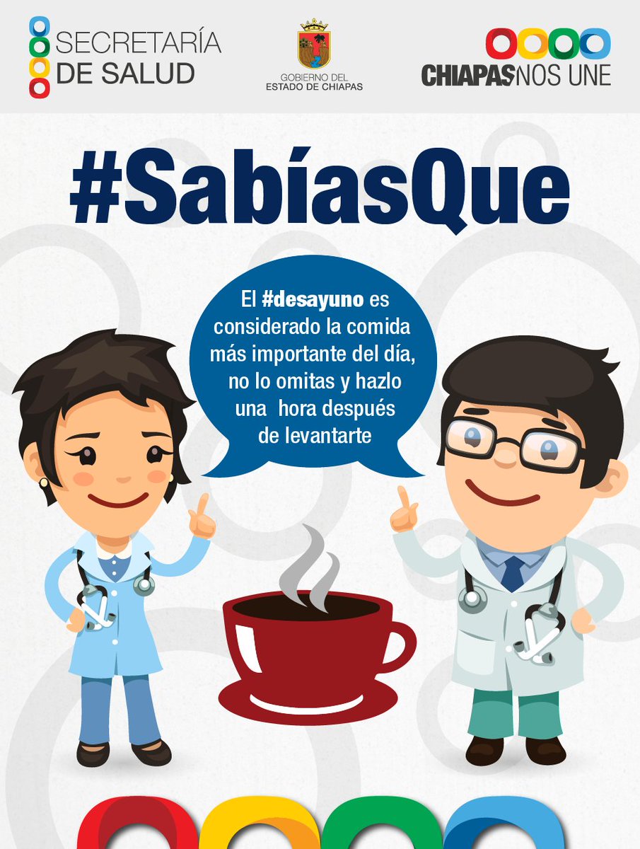 SSaludChiapas's tweet photo. #SemanaSanta Desayuna, es la comida más importante del día ¡ComeBien! https://t.co/3F73ffVoNd @fjavierpm73 @SaludTuxtla @panchocastilloo