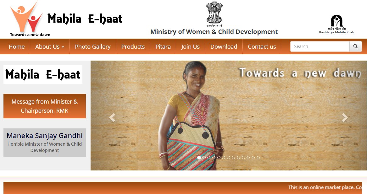 _DigitalIndia's tweet image. #Women entrepreneurs, \this website will surely help you in business. #DigitalIndia

mahilaehaat-rmk.gov.in