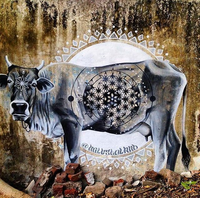 HubStreetArt's tweet photo. Rishikesh #streetart #art https://t.co/XmuPiJWevY