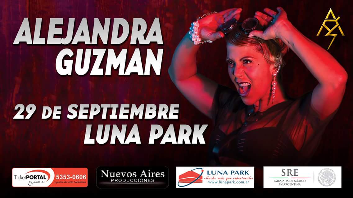 MonicaGodoy30's tweet photo. @quieromusicatv Hola! Pido pasen el tema d @Al3jandraGuzman #QueIronia #Reprogramaron su recital del #LunaPark 29/9 https://t.co/FvE1LRpmnK