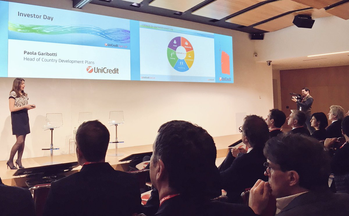 UniCreditEurope's tweet photo. #UniCreditStartLab è una piattaforma aperta: l'#investorday un buon esempio di questo approccio https://t.co/fbilusYYCp