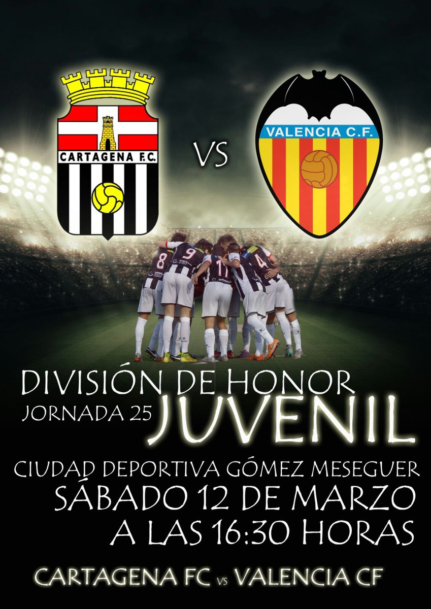 CartagenaEfese's tweet photo. DIVISIÓN DE HONOR. Luchamos por la permanencia. Sábado 12 a las 16:30h. Efesé Vs @valenciacf https://t.co/qat2RfkGfh https://t.co/OrXofo0M9u