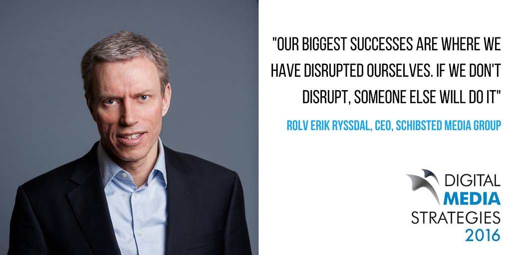 Great presentation by <a href="/rryssdal/">Rolv Erik Ryssdal</a> of <a href="/SchibstedGroup/">SchibstedGroup</a> #DMS16