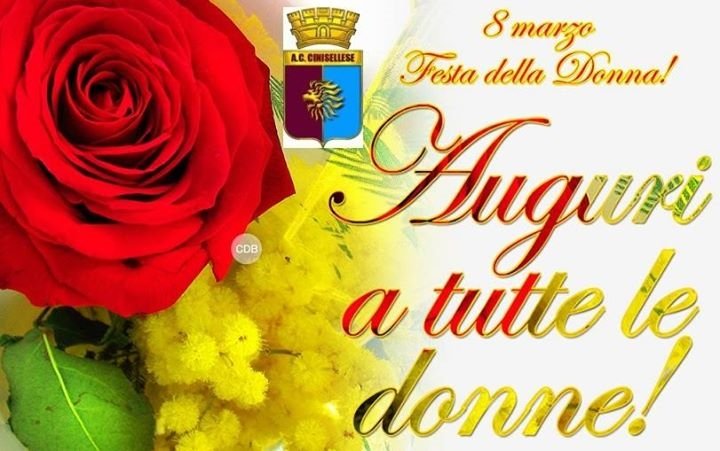 AcCinisellese's tweet photo. Auguri a tutte le Donne da tutta la Cinisellese https://t.co/1EMz6OW6wM
