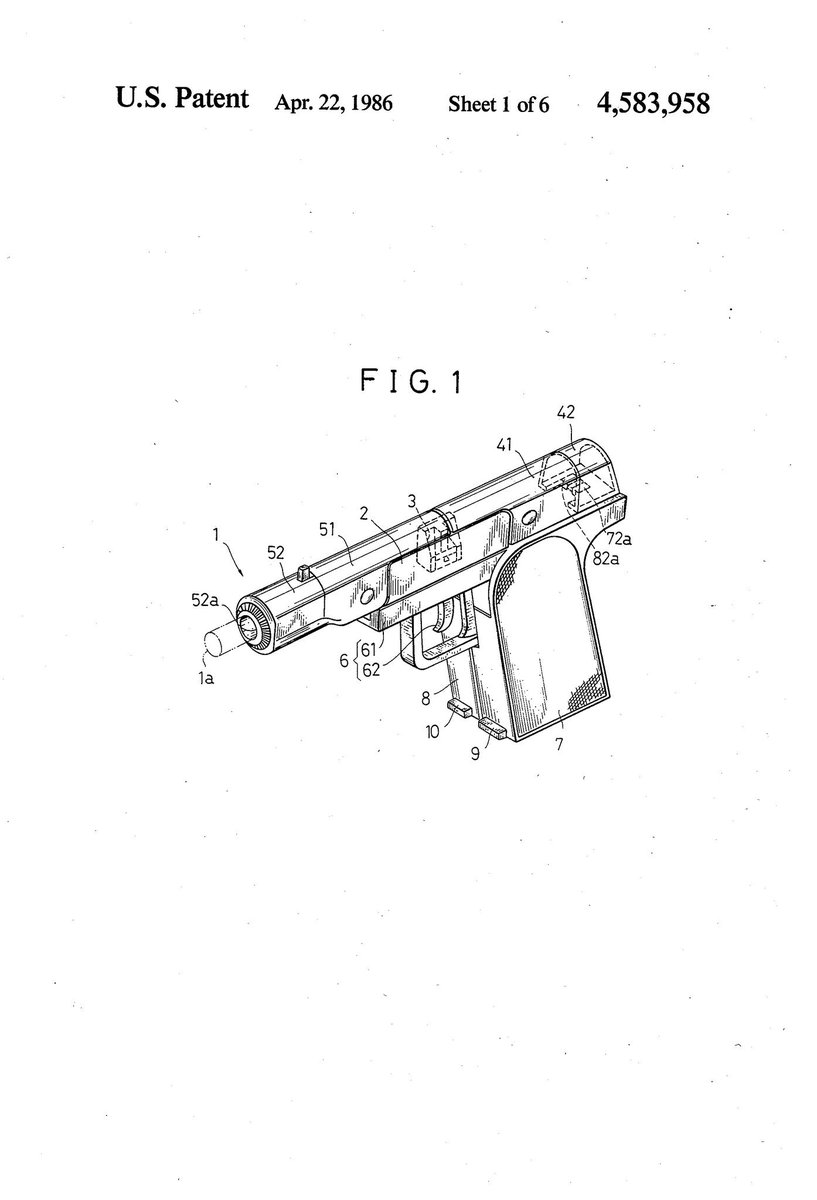 transformertoys's tweet image. Time for some more #patent designs. This time the toy that would be Browning. 
#Transformers #microchange 1/2