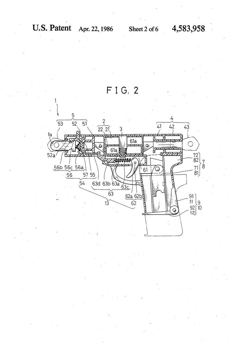 transformertoys's tweet image. Time for some more #patent designs. This time the toy that would be Browning. 
#Transformers #microchange 1/2
