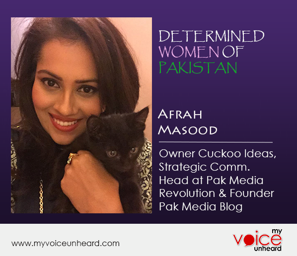 myvoice_unheard's tweet photo. 6/28 "Determined #Women of Pakistan" -  Afrah @connect2afi  CEO @pmrevolution https://t.co/RgcfYwFjHy  #WomensDay https://t.co/Rj0krnkIRu