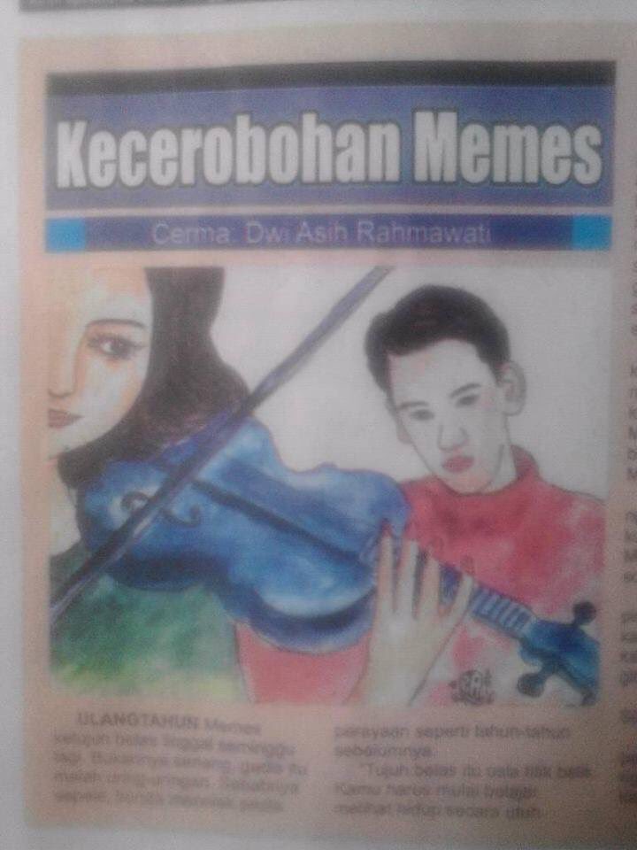 Cerpen remaja di koran Minggu Pagi Yogyakarta, terbit jumat, 4 Maret 2017 wiwikwaluyo.com/2016/03/cerma-…