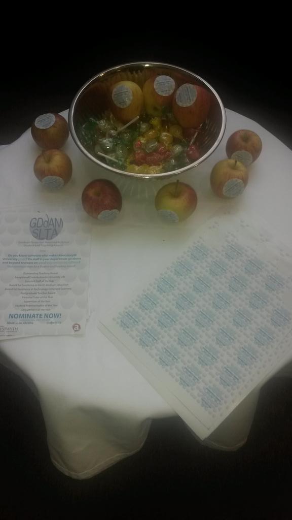 We've left some treats for @AberSMB and <a href="/InfoStudiesAber/">Information Studies</a> in Rheidol today - make sure to nominate in #AberSLTA