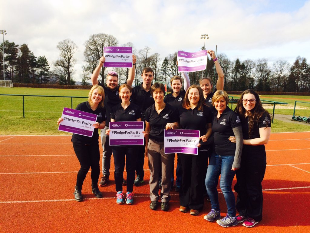 scottishtri's tweet photo. We are supporting #InternationalWomensDay and the @ScotWomenSport #pledgeforparity campaign https://t.co/TYraMlH8zY
