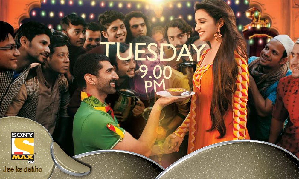 SonyMAX's tweet photo. Their love for food will bring them together. Watch ‘Daawat-e-Ishq’ on #MAXBoxOffice at 9pm only on #SonyMAXHD. https://t.co/FwD4r7tSmT