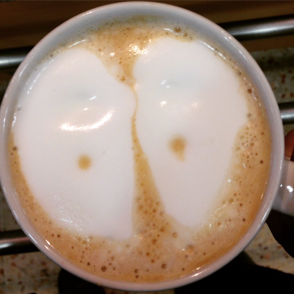InnerHeroOff's tweet photo. @VancityReynolds you know your marketing is on point when you can't have a latte without seeing #DeadpoolMovie https://t.co/8qITHO6SRV