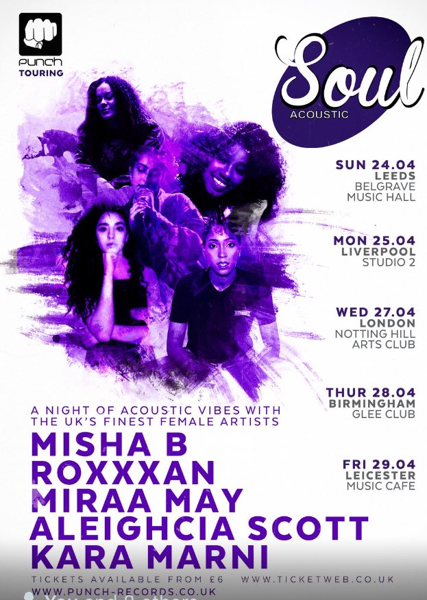SoulInspEvents's tweet photo. So you heard it here ! Soul Acoustic All Ladies Special is coming to LIVERPOOL. Do NOT miss this one @punchrecords https://t.co/bUKmbOq2jx