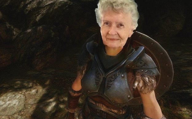 Multiplay's tweet photo. Meet #GamerGrandma learn more about her awesome gaming backstory!  Is your Nan a gamer? https://t.co/CePQ0AP3eD https://t.co/H3koQmUUfM