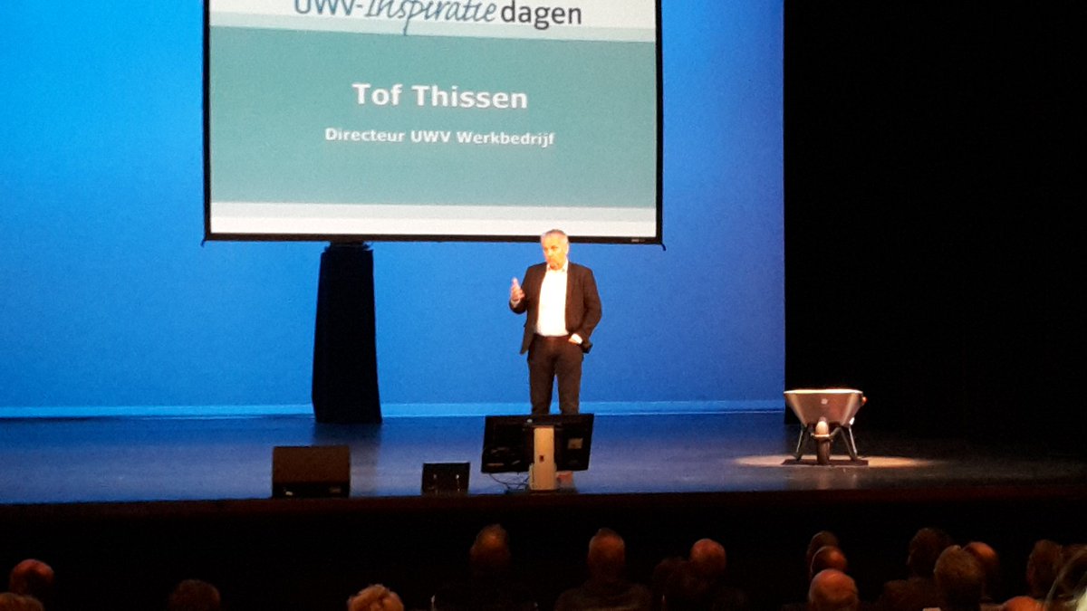 JoTummers's tweet photo. Inspirerende opening Door Tof Thissen # 50pluswerktlimburg #WSPLimburg https://t.co/jeDau0BBwH
