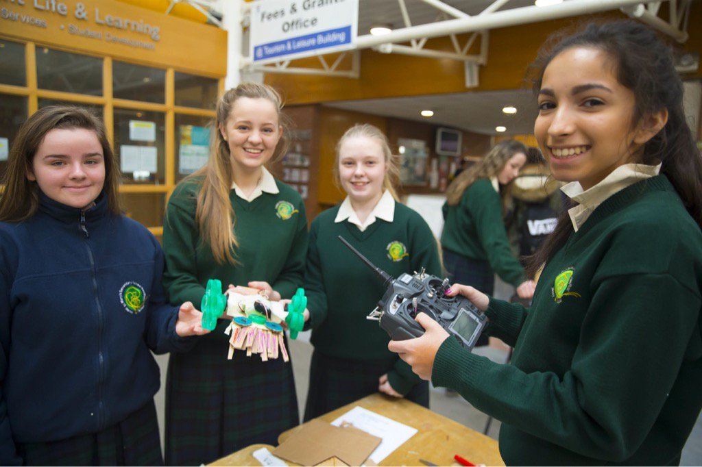 CalmastWIT's tweet photo. Celebrate #IWD2016 Break Gender Stereotypes -we had over 1,000 girls in last week for #EngWeek2016 @waterfordit https://t.co/qKgdspML4l