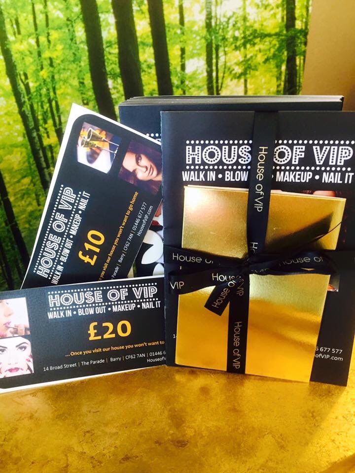 HouseOfVIP's tweet photo. #VIP #Gift #Vouchers available for all #occasions #Perfect gift!💝#Barry #Salon #MakeUp #Beauty #hairextensions #hair https://t.co/wKxqrI1v43