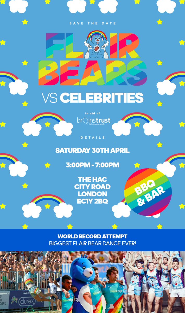 @OlliePhillips11 the Bears would love to invite you to play a fun game of touch rugby for charity? #AdventureBear