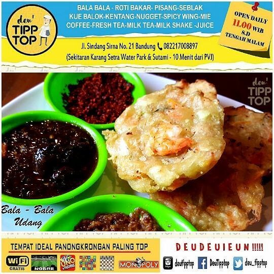 #Instagram @infobandungkuliner > Asiknya berbagi keseruan di @deutipptop &amp; <a href="/deurepes/">Deu'Repes</a> 
Terbaru, ternyaman, termurah!…