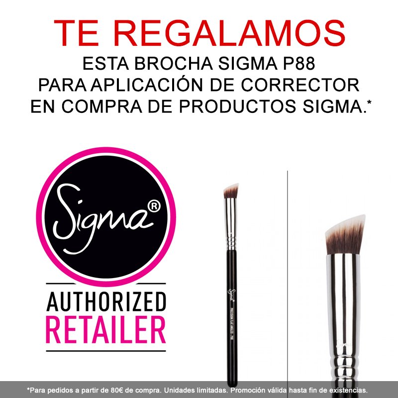 radabeauty's tweet photo. #PROMO! #Regalo de una brocha para corrector Sigma P88 en compra de productos #SigmaBeauty
https://t.co/jTfnpP3faf https://t.co/rHJcD4eLIH