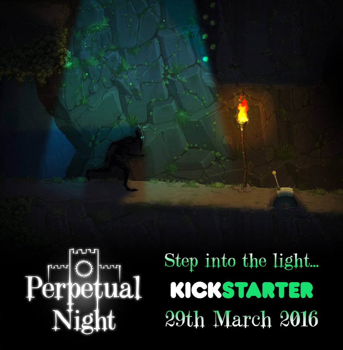 studio_genkan's tweet image. It is time: Perpetual Night's #kickstarter campaign will launch at the end of this month! Save the date! #indiedev