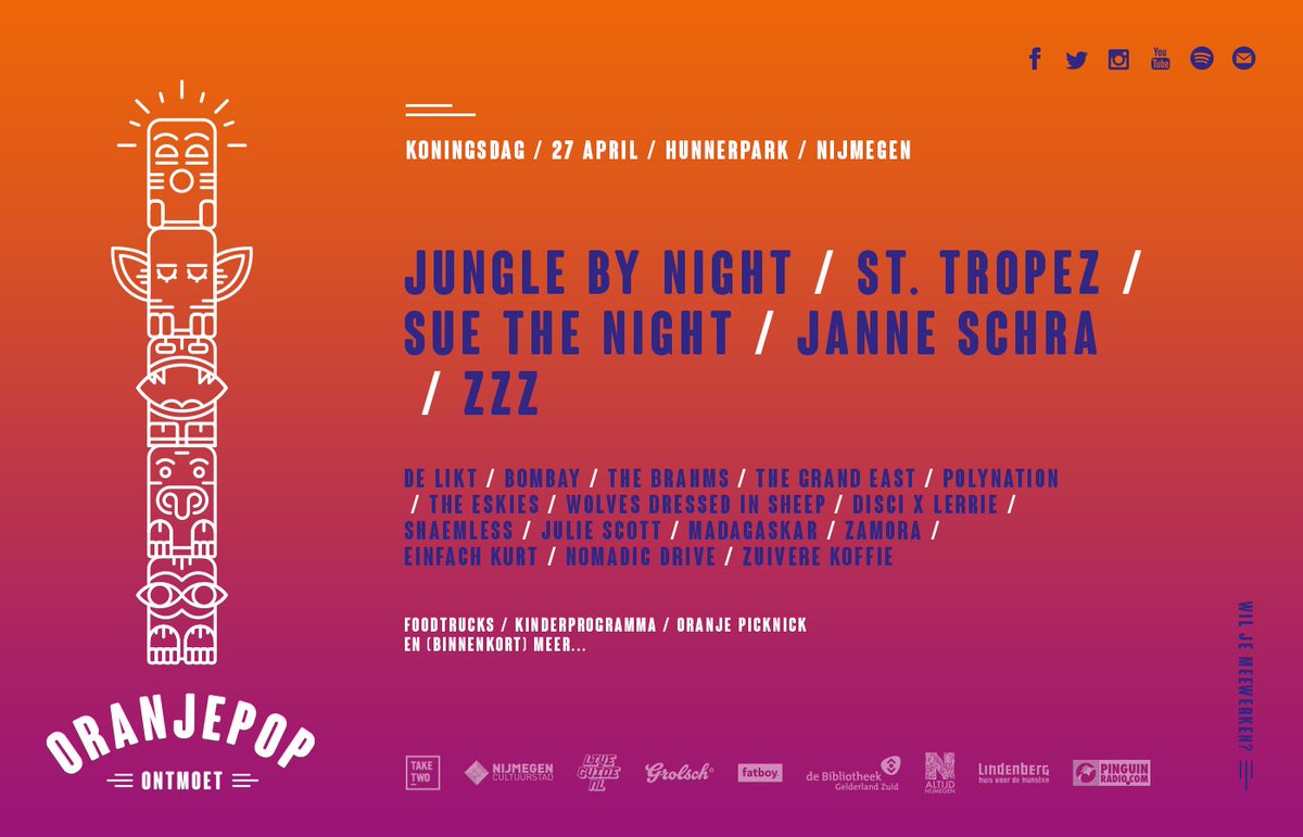 Oranjepop Nijmegen tweet media