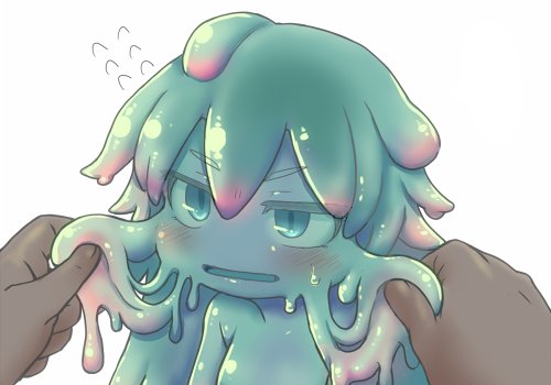 スライム娘のtwitterイラスト検索結果 古い順