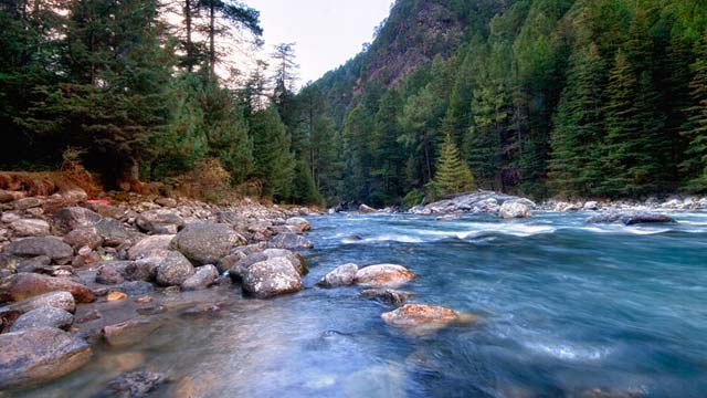 IndianNature's tweet photo. Charming Kasol. https://t.co/p6rM9Nvq4t