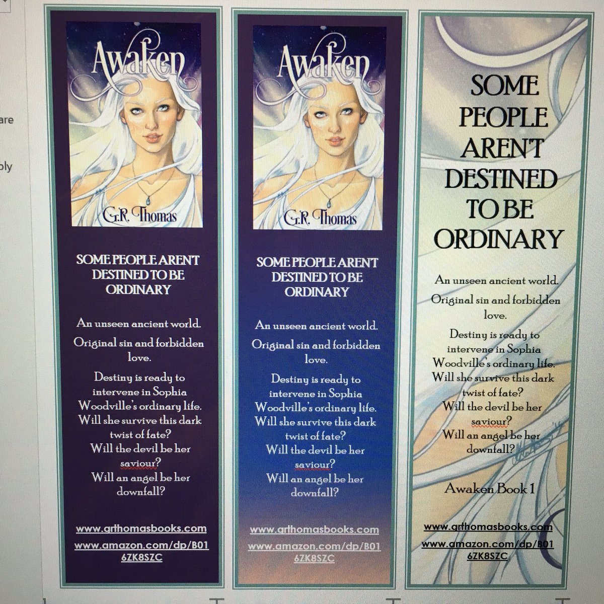 grthomas2014's tweet photo. DIY bookmarks Opinions on ur fave 1,2or3?#bookmarks #opinions #vote #diy #books #booklovers #authors #craftyauthor https://t.co/eI4fzKdMj0