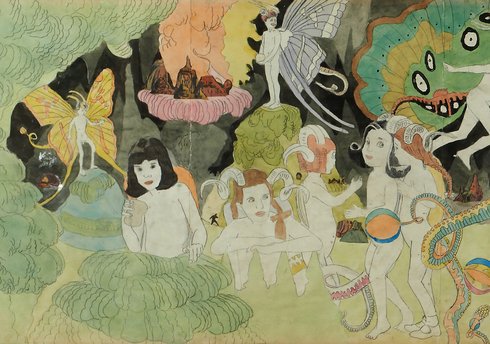 At the <a href="/Kunsthal/">Kunsthal Rotterdam</a>, see Henry Darger's visionary stories reassembled nyti.ms/1X9qv1L  #henrydarger #artbrut