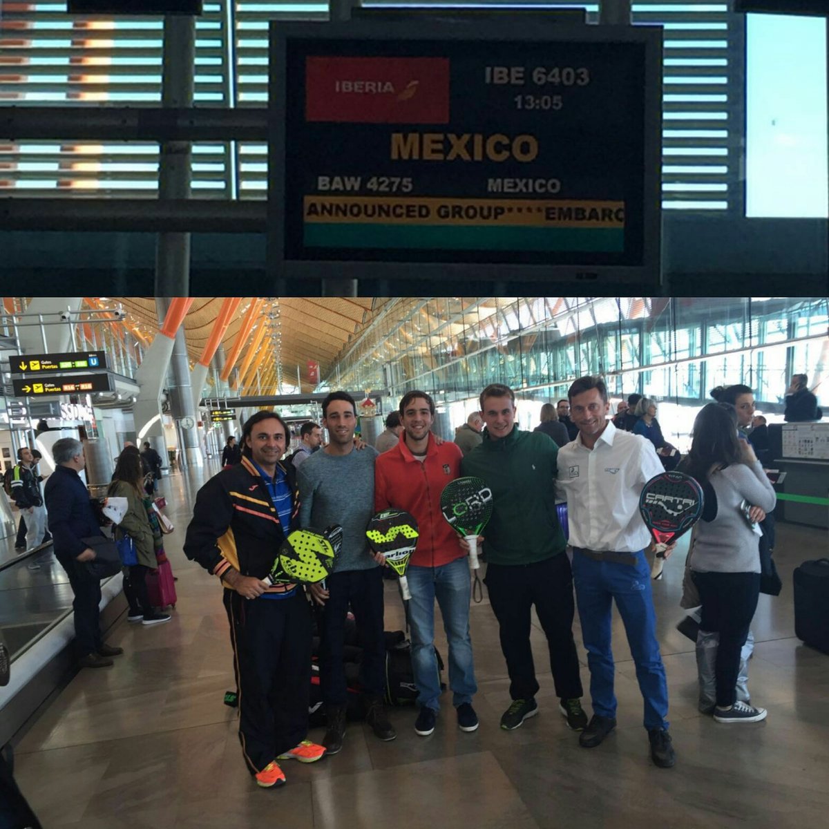 luchocapra's tweet photo. Vamos que nos vamos! Mexico alla vamoss 😜😜
#PadelTrainer #UnidosPorElPadel #AbiertoMexicanoDePadel @VARLIONBRAND https://t.co/SZfXOW8smD