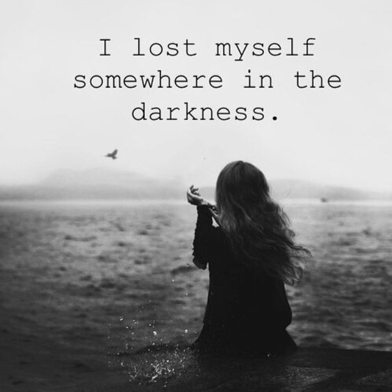 We can either find ourselves, or reinvent ourselves.  #depression #anxiety #ilostmyself