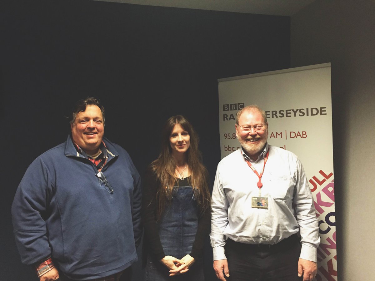 EngageLiverpool's tweet photo. This morning @bbcmerseyside with @CharlotteSophB &amp; @AndyMorse talking about VENT! and Liverpool's Air pollution. https://t.co/R0UetPePNT