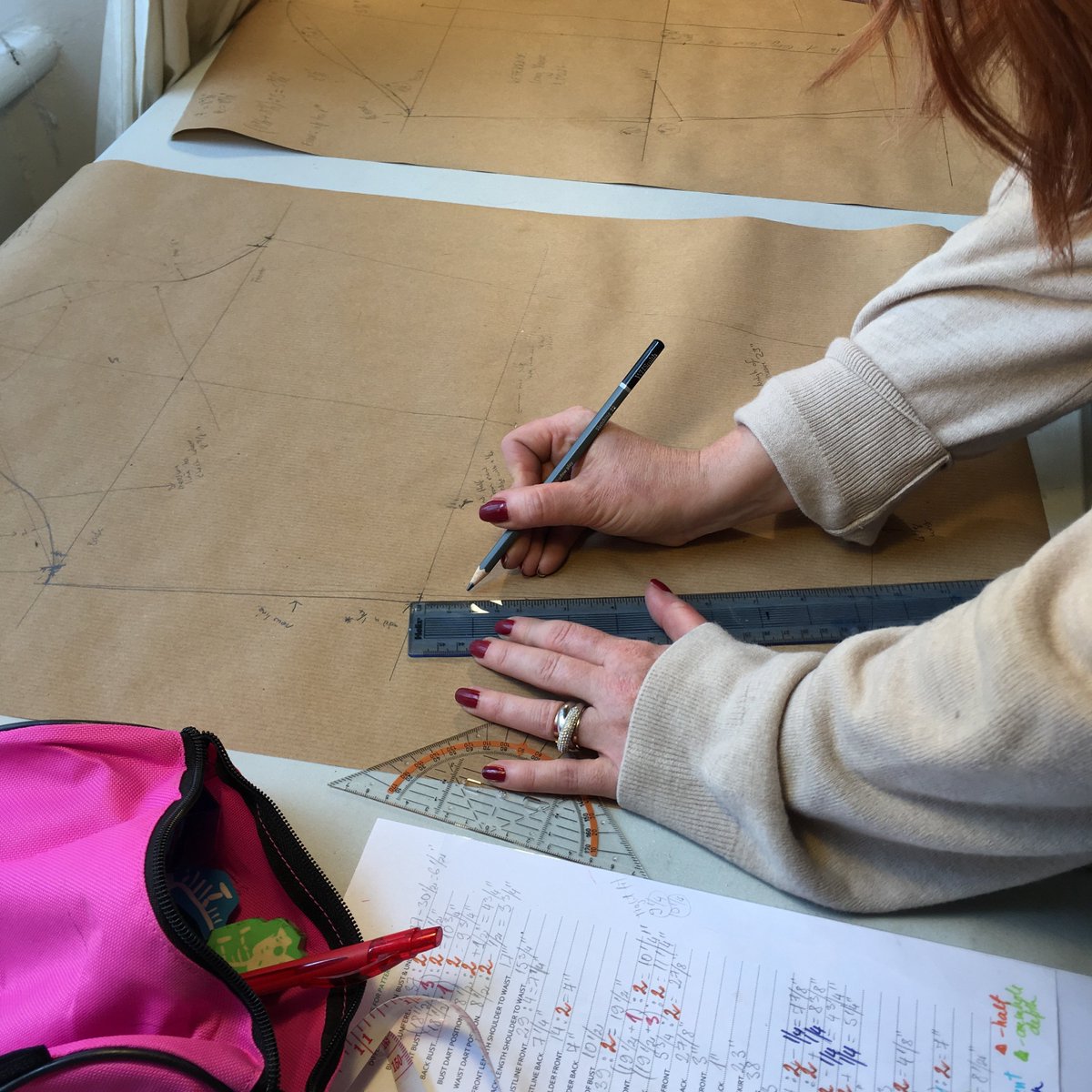 InseamStudios's tweet photo. What pattern cutting projects are you working on at the moment? #patterncutting #dressmaking #sewing #craft https://t.co/fORJWDNUS7