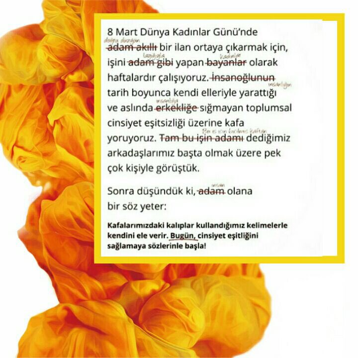 8 Mart Emekçi Kadınlar Günü Kutlu Olsun !