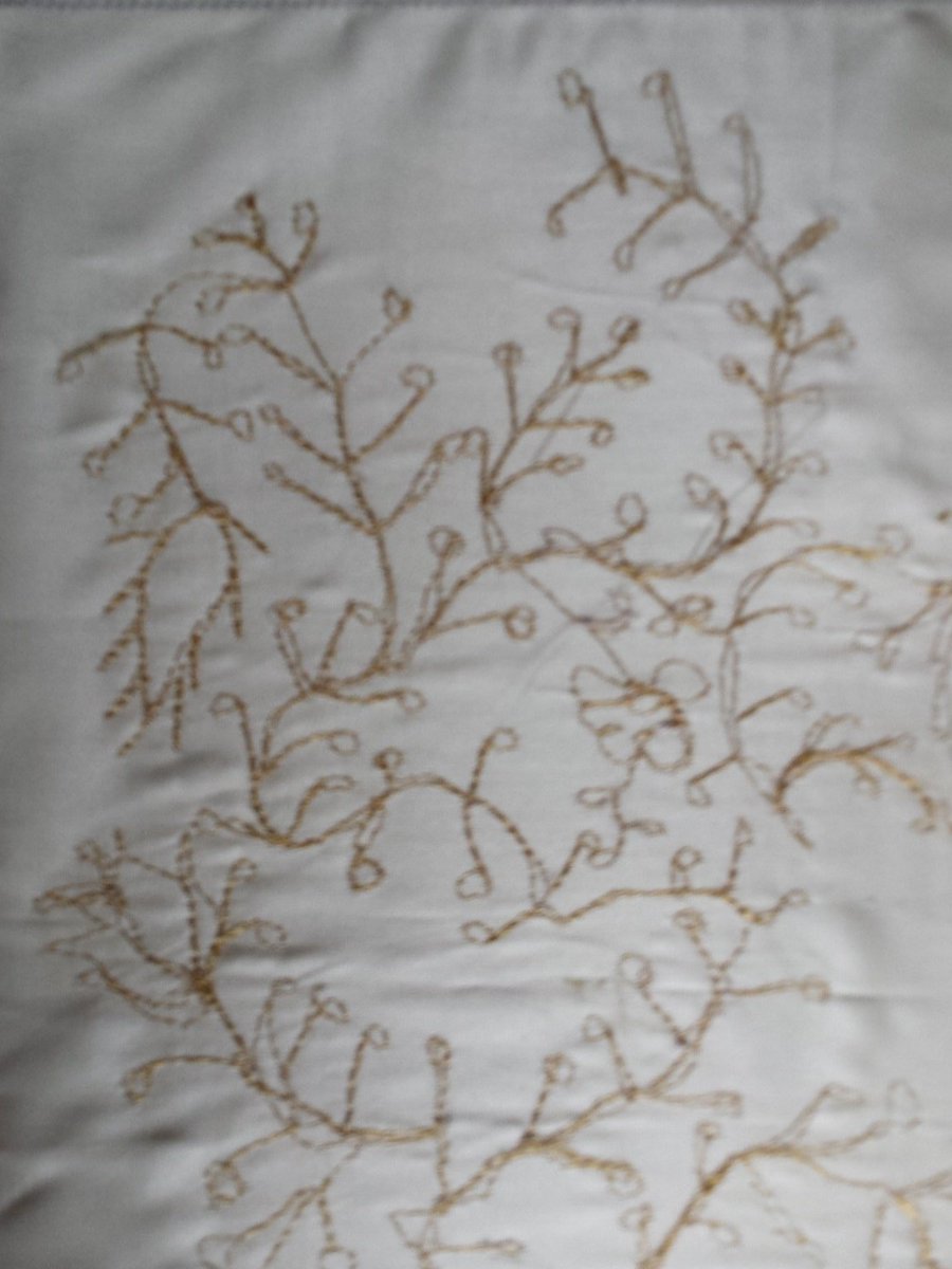 The back of the piece #stitchoff  #ladysmagproject