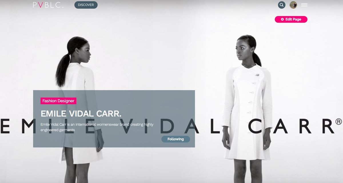 PVBLC_Fashion's tweet photo. Engineered womenswear brand @emilevidalcarr is well worth a follow!! https://t.co/6h8YwkfjkR https://t.co/G3OYgEZltn