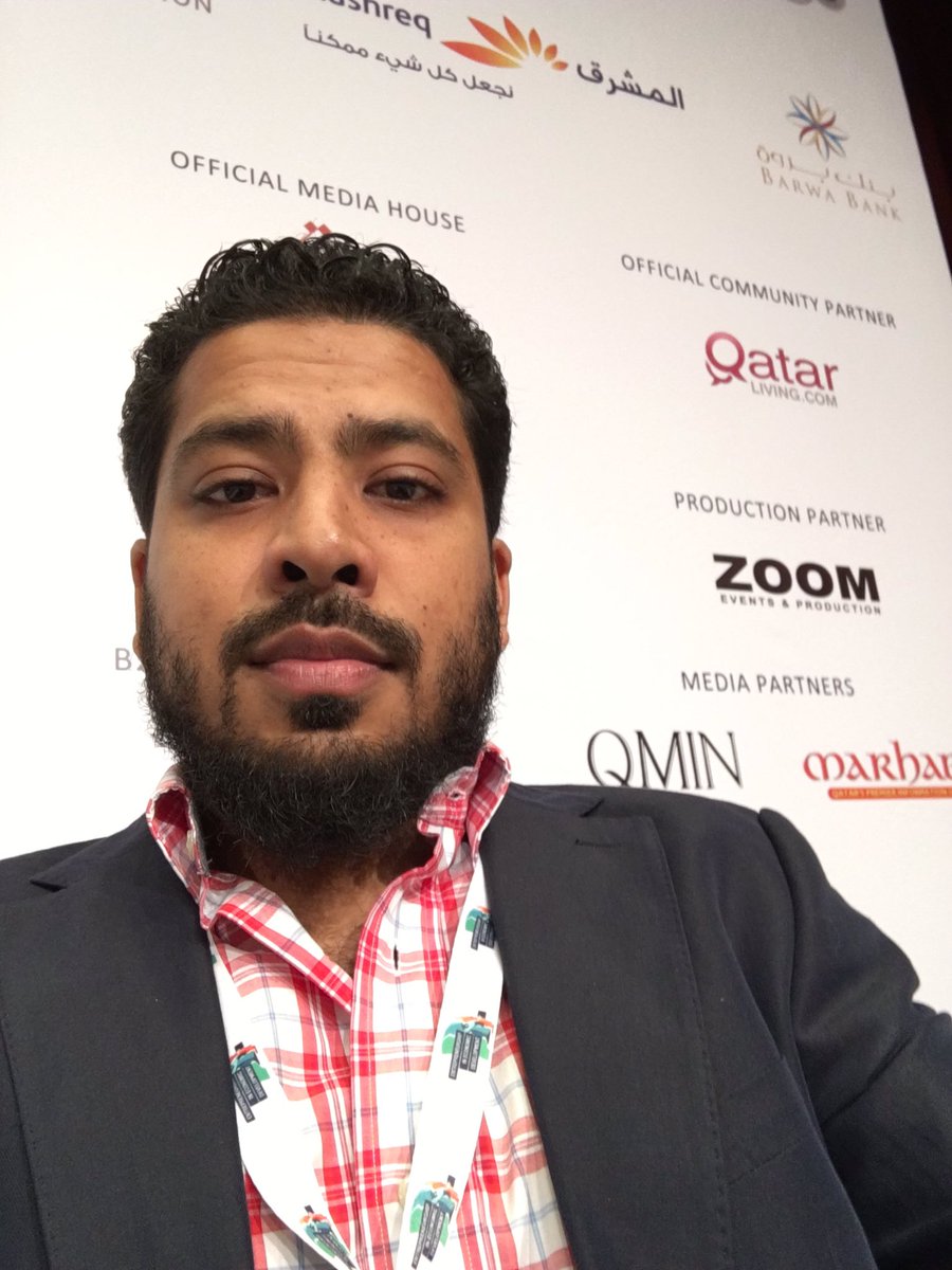 bilalr's tweet photo. Come on guys - I'm on stage and looking out for your questions here on Twitter!! @WASHNOWQA @FiTechQatar @meddyco https://t.co/Qb0KhhGXC2