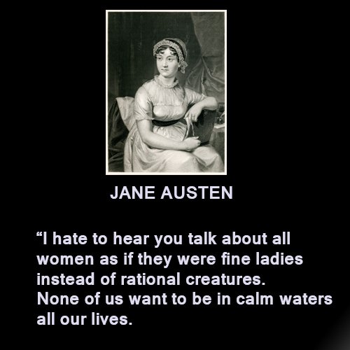 TOI_Books's tweet photo. And this is what the mistress of irony and subtle humour had to say about women! @VinitaNangia @Madhuribanerjee https://t.co/xPX1x3gAGI