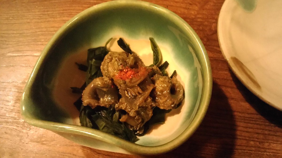 ট ইট র 豚蛇 ブタヘビ 九州郷土料理居酒屋でイソギンチャク料理食べました 煮物系と磯 巾着の天ぷら コリコリしていて砂肝とレバーを足して2で割ってほんのり磯の風味を加えた感じ なかなかいける チェストバスターぽいのは煮干しやメザシっぽい味わい ট ইট র 豚蛇 ブタヘビ 九州郷土料理居酒屋でイソギンチャク料理食べました 煮物系と磯 巾着の天ぷら コリコリしていて砂肝とレバーを足して2で割ってほんのり磯の風味を加えた感じ なかなかいける チェストバスターぽいのは煮干しやメザシっぽい味わい